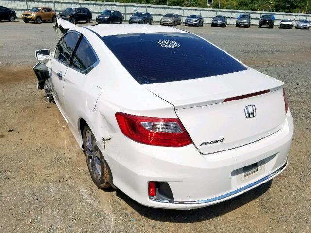 1HGCT1B84DA013977 - 2013 HONDA ACCORD EXL WHITE photo 3