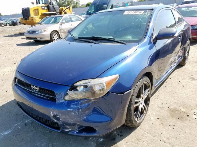 JTKDE177150016302 - 2005 TOYOTA SCION TC ლურჯი ფოტო 2