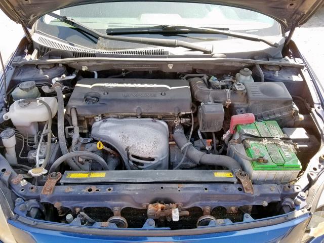 JTKDE177150016302 - 2005 TOYOTA SCION TC ლურჯი ფოტო 7