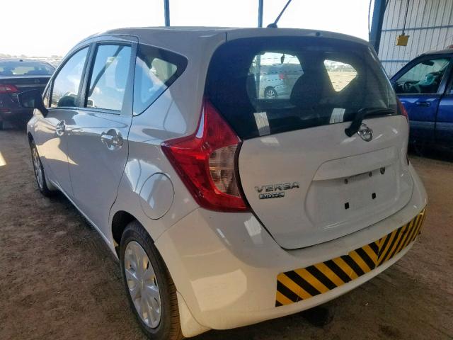 3N1CE2CP1GL405691 - 2016 NISSAN VERSA NOTE WHITE photo 3