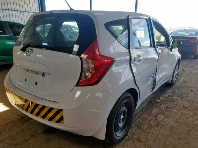 3N1CE2CP1GL405691 - 2016 NISSAN VERSA NOTE WHITE photo 4