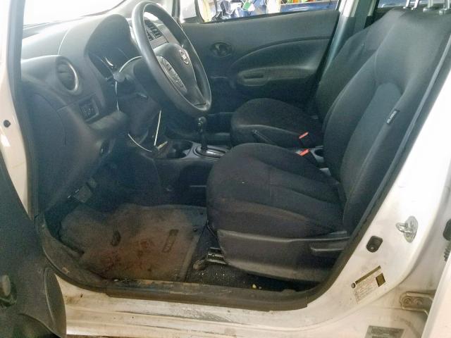 3N1CE2CP1GL405691 - 2016 NISSAN VERSA NOTE WHITE photo 5