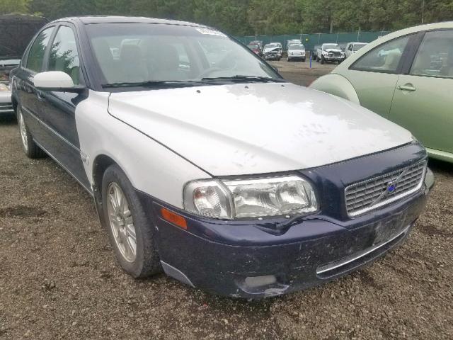 YV1TH592X51398322 - 2005 VOLVO S80 2.5T BLUE photo 1