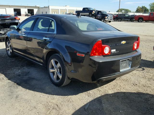 1G1ZC5E07CF172864 - 2012 CHEVROLET MALIBU 1LT 黑色 照片 3