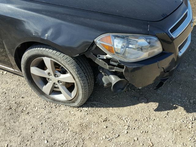 1G1ZC5E07CF172864 - 2012 CHEVROLET MALIBU 1LT 黑色 照片 9