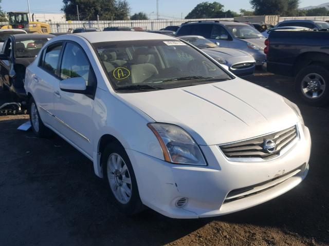 3N1AB6AP6BL634841 - 2011 NISSAN SENTRA 2.0 WHITE photo 1