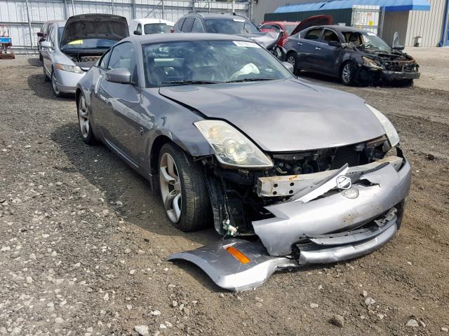 JN1BZ34EX7M550639 - 2007 NISSAN 350Z COUPE SILVER photo 1