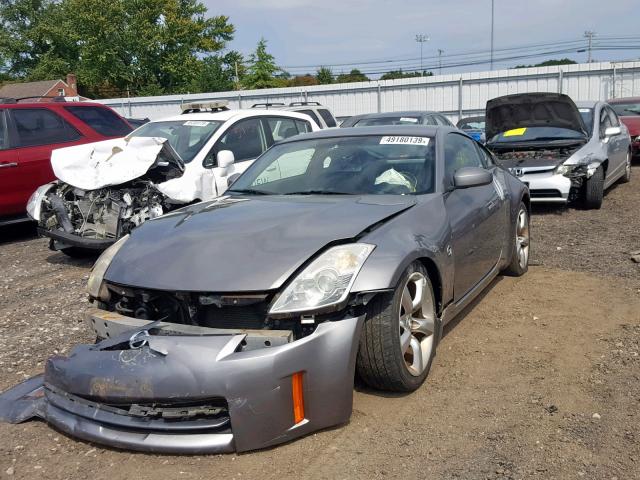 JN1BZ34EX7M550639 - 2007 NISSAN 350Z COUPE SILVER photo 2