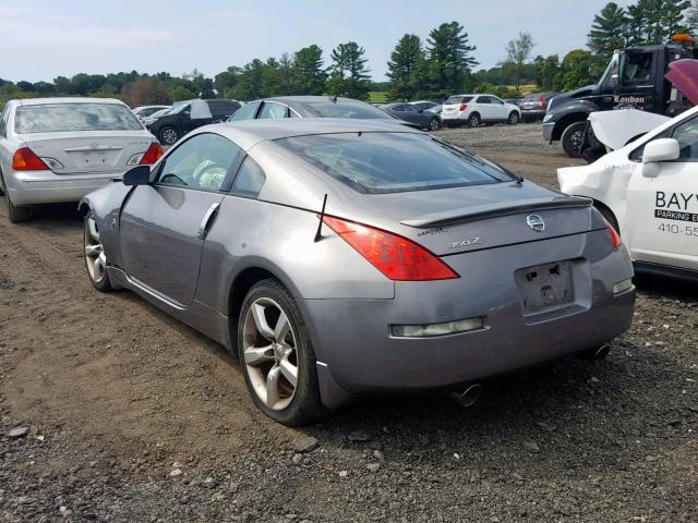 JN1BZ34EX7M550639 - 2007 NISSAN 350Z COUPE SILVER photo 3