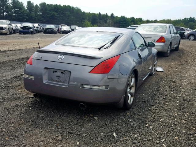 JN1BZ34EX7M550639 - 2007 NISSAN 350Z COUPE SILVER photo 4