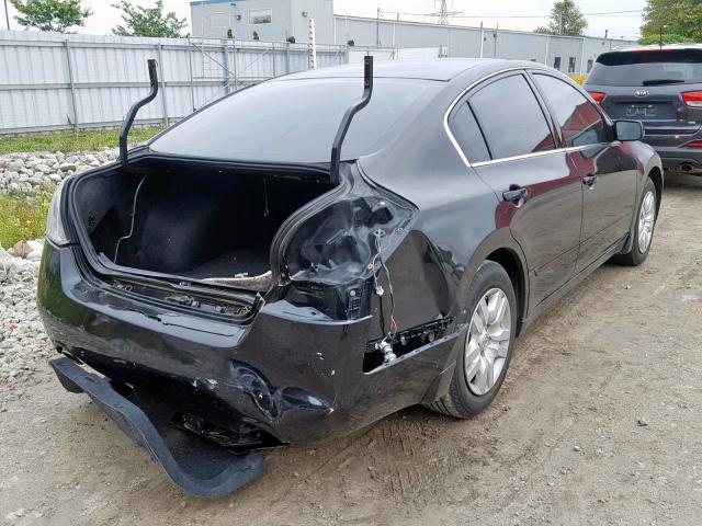 1N4AL2APXBC139322 - 2011 NISSAN ALTIMA BAS BLACK photo 4