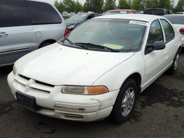 1B3EJ46X9XN576392 - 1999 DODGE STRATUS WHITE photo 2