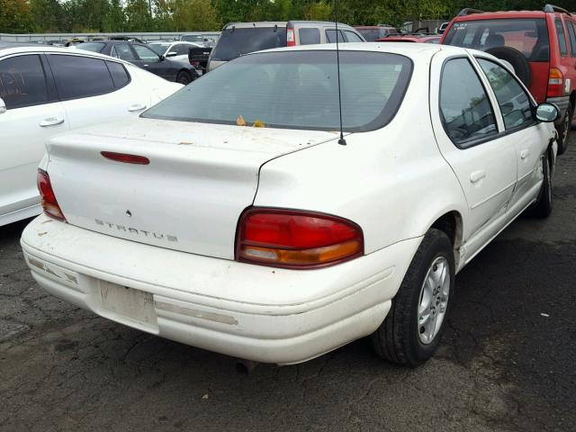 1B3EJ46X9XN576392 - 1999 DODGE STRATUS WHITE photo 4