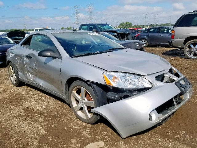 1G2ZH36N584299773 - 2008 PONTIAC G6 GT SILVER photo 1