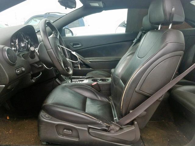 1G2ZH36N584299773 - 2008 PONTIAC G6 GT SILVER photo 5