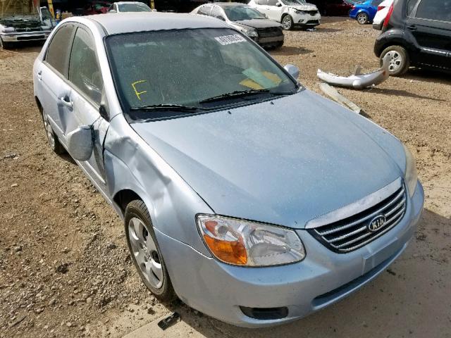 KNAFE122085575999 - 2008 KIA SPECTRA EX SILVER photo 1