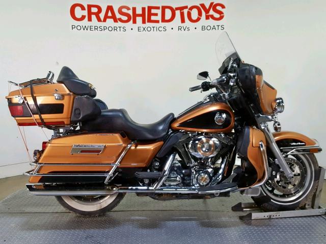 1HD1FC4418Y643972 - 2008 HARLEY-DAVIDSON FLHTCUI 10 ORANGE photo 1