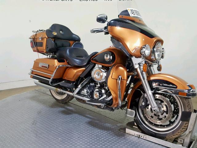 1HD1FC4418Y643972 - 2008 HARLEY-DAVIDSON FLHTCUI 10 ORANGE photo 2