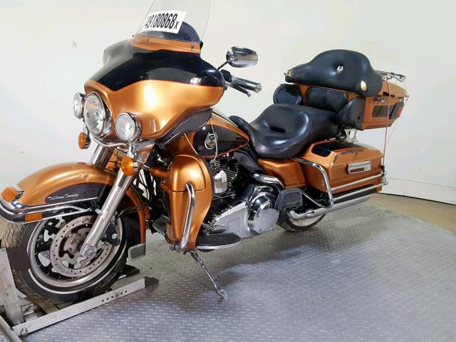 1HD1FC4418Y643972 - 2008 HARLEY-DAVIDSON FLHTCUI 10 ORANGE photo 4