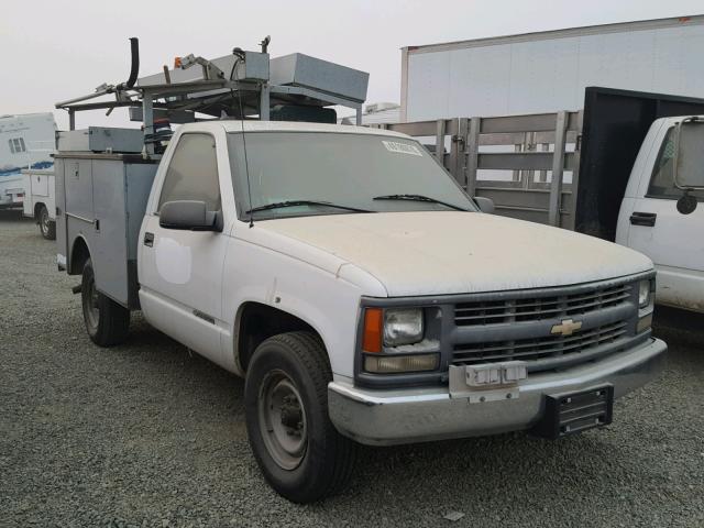 1GBGC34R5YR227342 - 2000 CHEVROLET C3500 WHITE photo 1