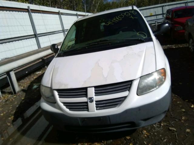 1D4GP25R76B684669 - 2006 DODGE CARAVAN SE WHITE photo 9