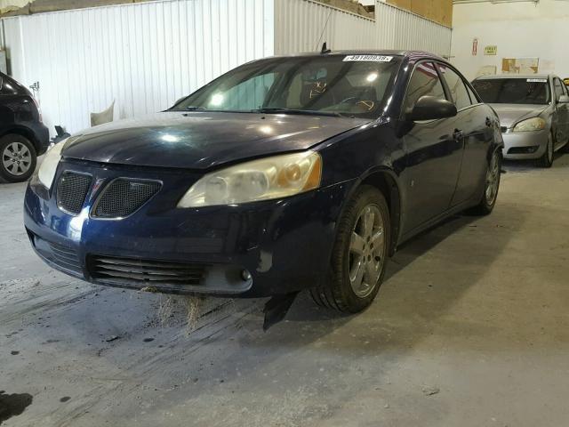 1G2ZH57N284230369 - 2008 PONTIAC G6 GT BLUE photo 2