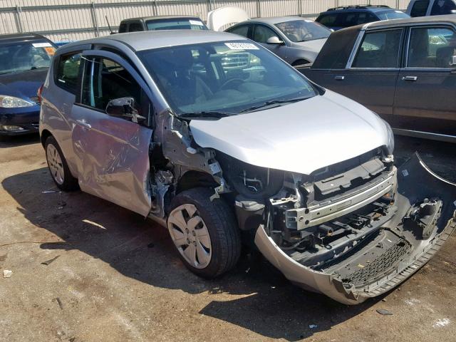 KL8CA6SA5GC607399 - 2016 CHEVROLET SPARK LS SILVER photo 1