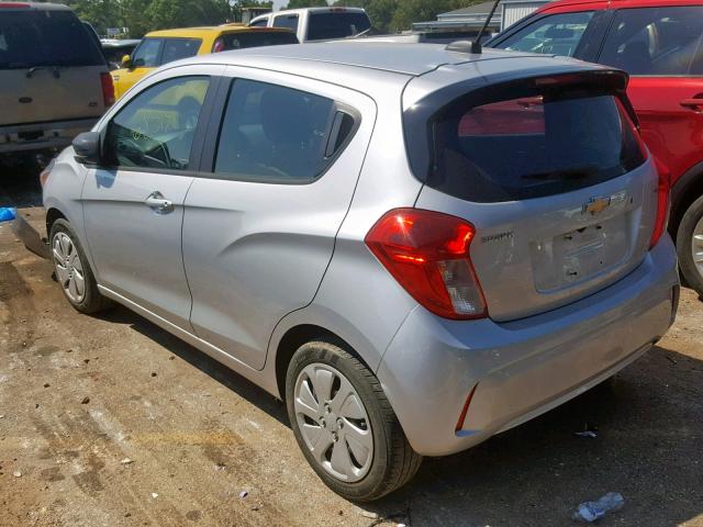 KL8CA6SA5GC607399 - 2016 CHEVROLET SPARK LS SILVER photo 3