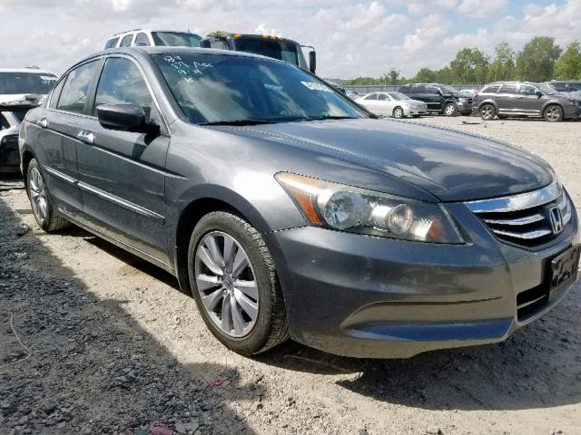 1HGCP2F86BA079190 - 2011 HONDA ACCORD EXL GRAY photo 1