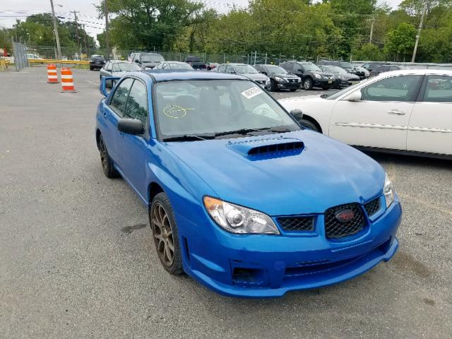 JF1GD75677G500589 - 2007 SUBARU IMPREZA WR BLUE photo 1