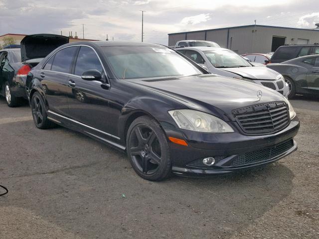 WDDNG71X38A217088 - 2008 MERCEDES-BENZ S 550 BLACK photo 1