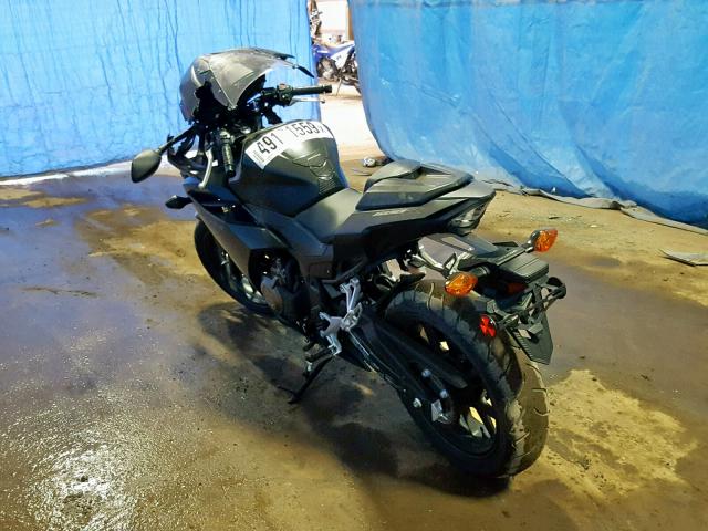 MLHPC446XG5300960 - 2016 HONDA CBR500 R CHARCOAL photo 3