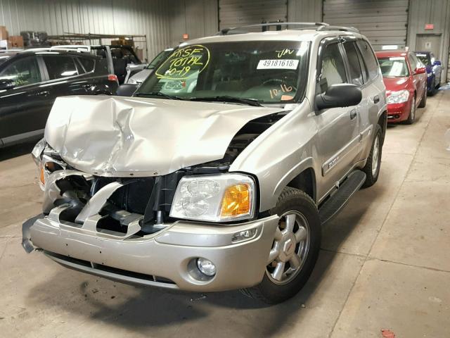 1GKDT13S032407891 - 2003 GMC ENVOY TAN photo 2