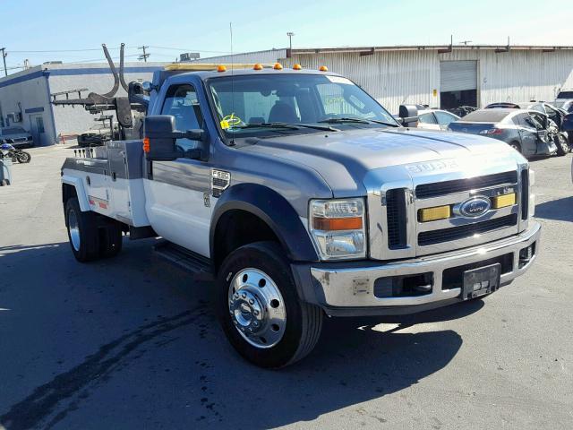 1FDAF56R48EB68045 - 2008 FORD F550 SUPER TWO TONE photo 1