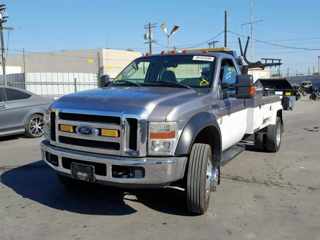 1FDAF56R48EB68045 - 2008 FORD F550 SUPER TWO TONE photo 2