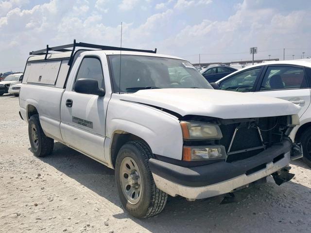 3GCEC14V57G251515 - 2007 CHEVROLET SILVERADO WHITE photo 1