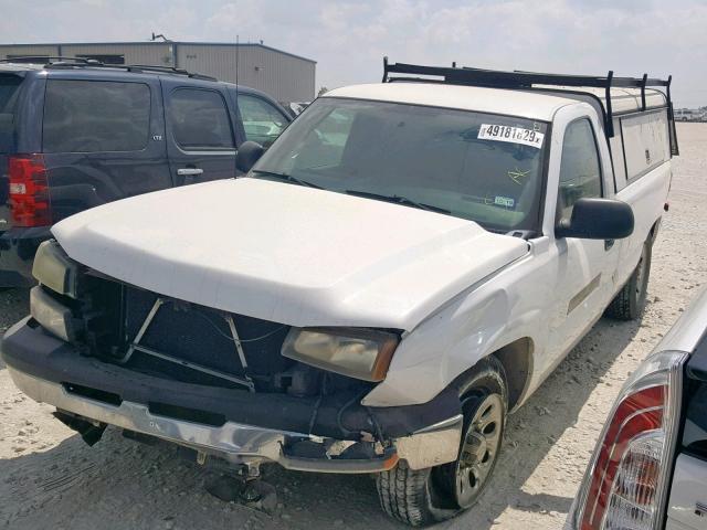 3GCEC14V57G251515 - 2007 CHEVROLET SILVERADO WHITE photo 2