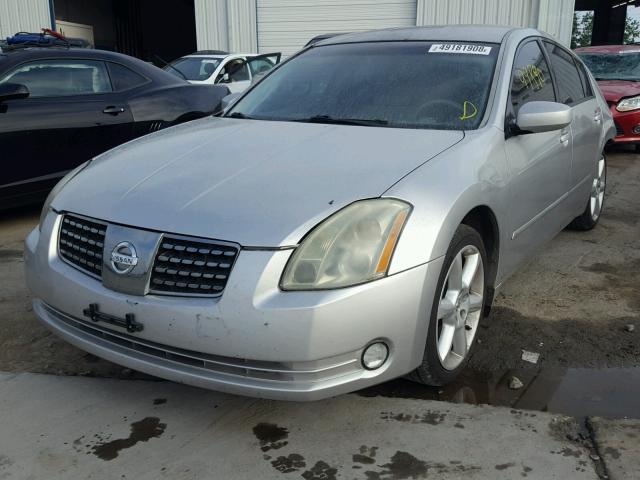 1N4BA41E45C861054 - 2005 NISSAN MAXIMA SE SILVER photo 2