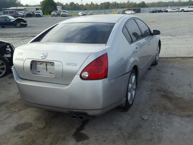 1N4BA41E45C861054 - 2005 NISSAN MAXIMA SE SILVER photo 4