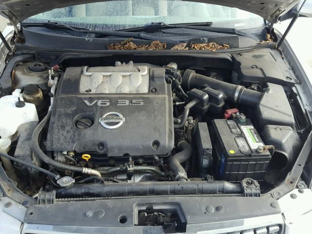 1N4BA41E45C861054 - 2005 NISSAN MAXIMA SE SILVER photo 7