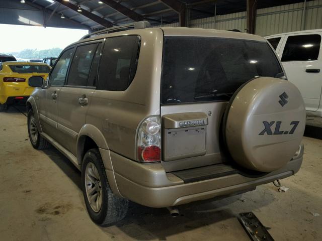 JS3TY92VX44108791 - 2004 SUZUKI XL7 EX BEIGE photo 3