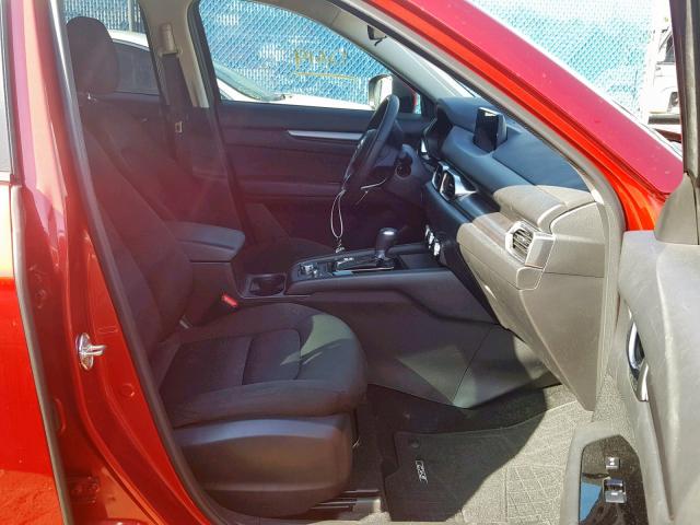 JM3KFABM0J0453699 - 2018 MAZDA CX-5 SPORT RED photo 5