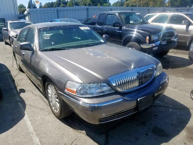 1LNHM81W14Y654033 - 2004 LINCOLN TOWN CAR E CHARCOAL photo 1