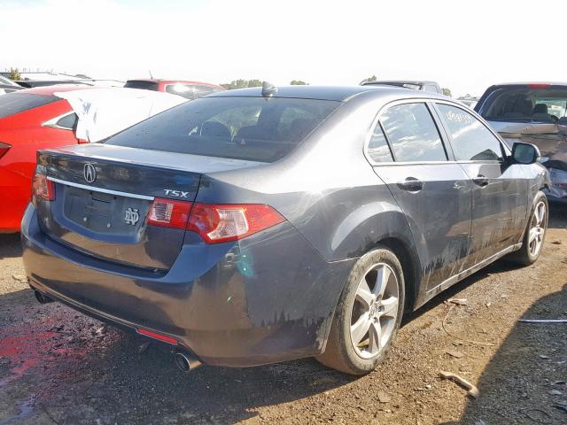 JH4CU2F6XDC012362 - 2013 ACURA TSX TECH CHARCOAL photo 4