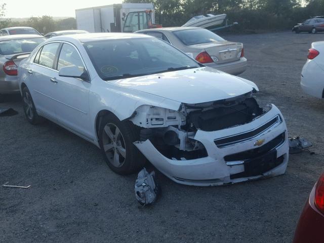 1G1ZC5E00CF166890 - 2012 CHEVROLET MALIBU 1LT WHITE photo 1