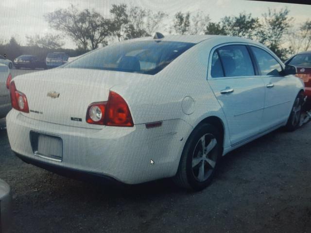 1G1ZC5E00CF166890 - 2012 CHEVROLET MALIBU 1LT WHITE photo 4