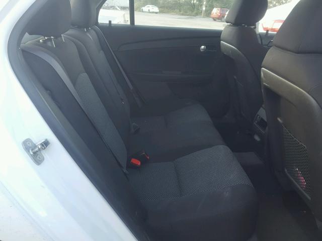 1G1ZC5E00CF166890 - 2012 CHEVROLET MALIBU 1LT WHITE photo 6