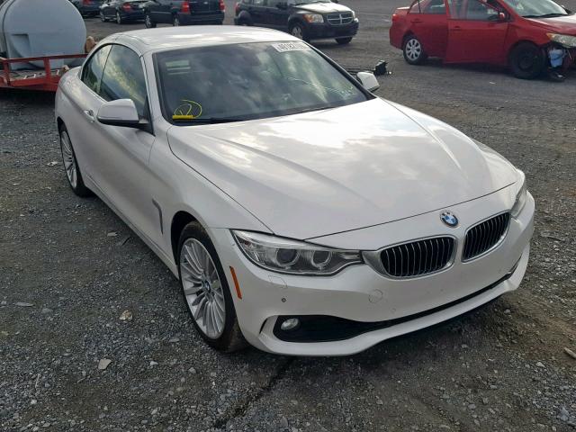 WBA3T7C54F5A36709 - 2015 BMW 435 XI WHITE photo 1