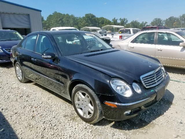 WDBUF65J63A311787 - 2003 MERCEDES-BENZ E 320 BLACK photo 1