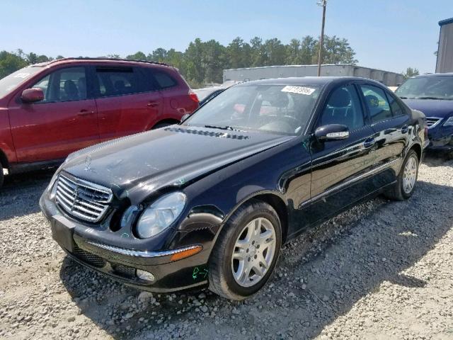 WDBUF65J63A311787 - 2003 MERCEDES-BENZ E 320 BLACK photo 2